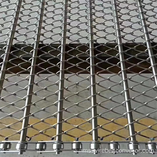 Chain Link Wire Fryer Conveyor Belt